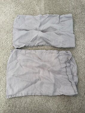 Restoration Hardware Toddler Size Linen Pillowcase